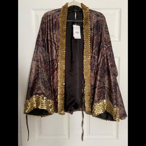 Free People Layla Embellished Kimono